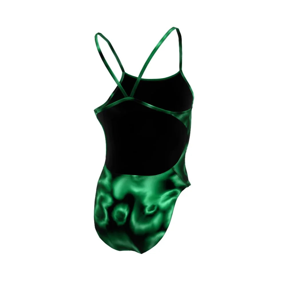 Nike Swim Women's HydraStrong Digi Haze Cutout One Piece