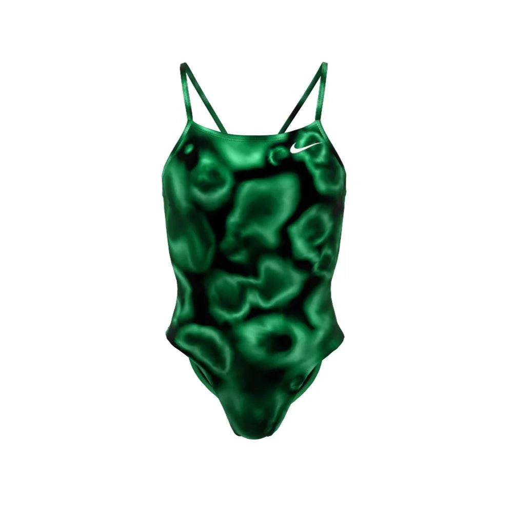 Nike Swim Women's HydraStrong Digi Haze Cutout One Piece