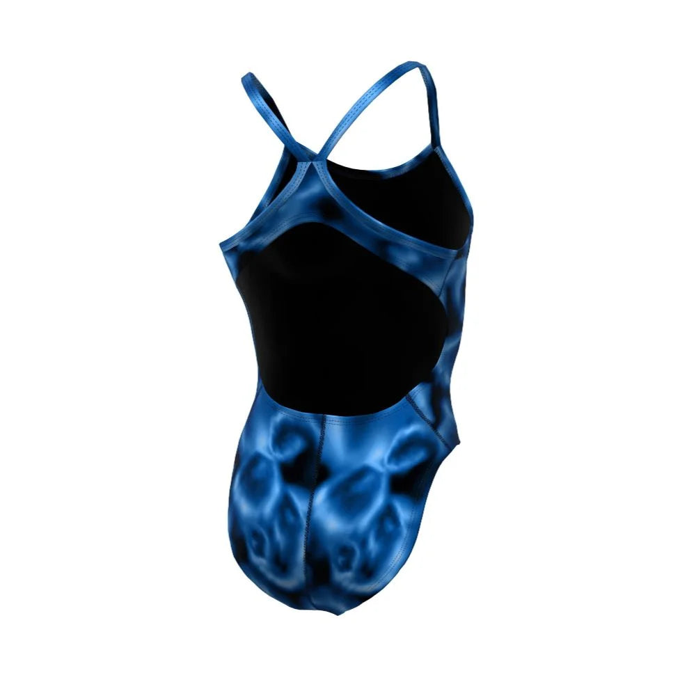 Nike Swim Women's HydraStrong Digi Haze Racerback One Piece
