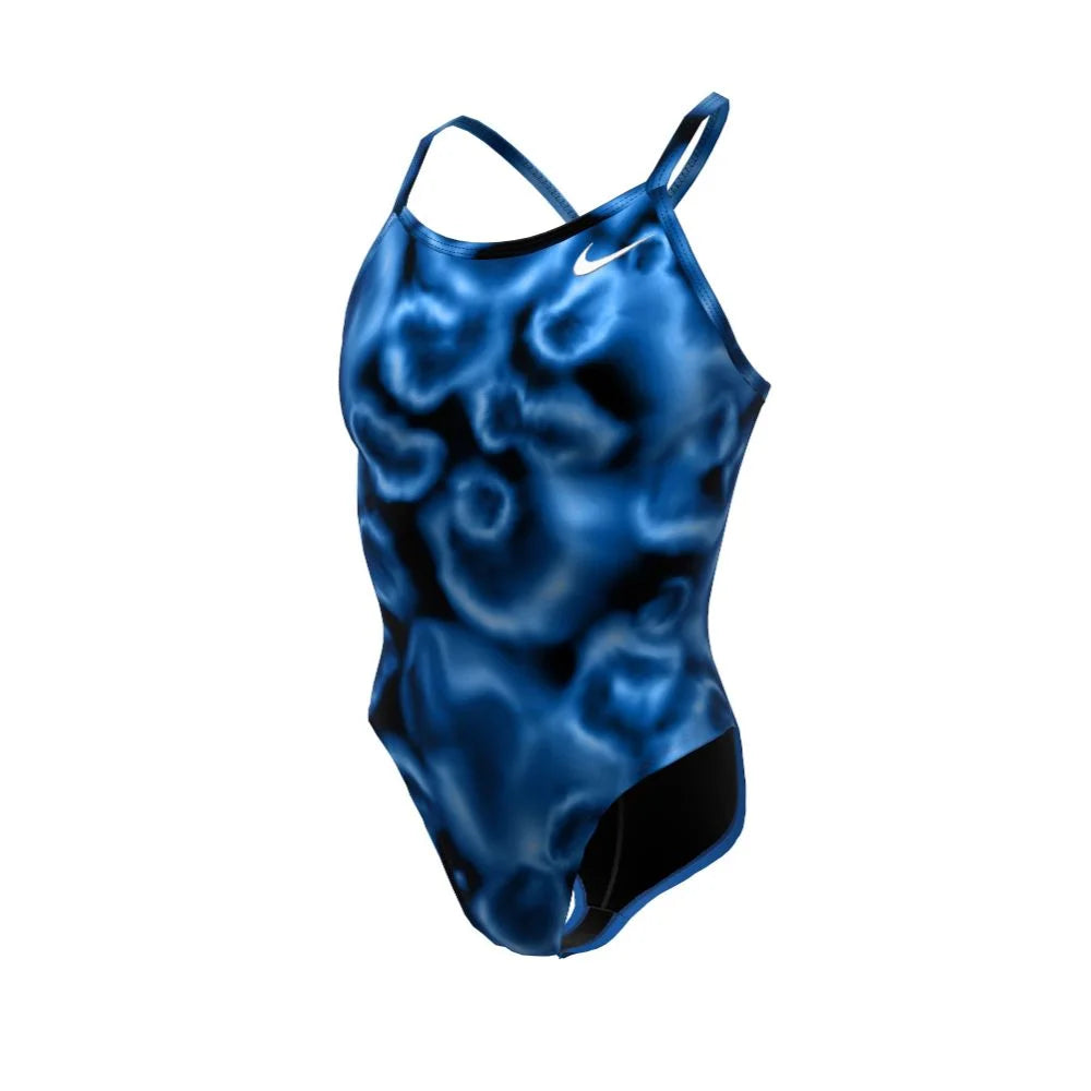 Nike Swim Women's HydraStrong Digi Haze Racerback One Piece