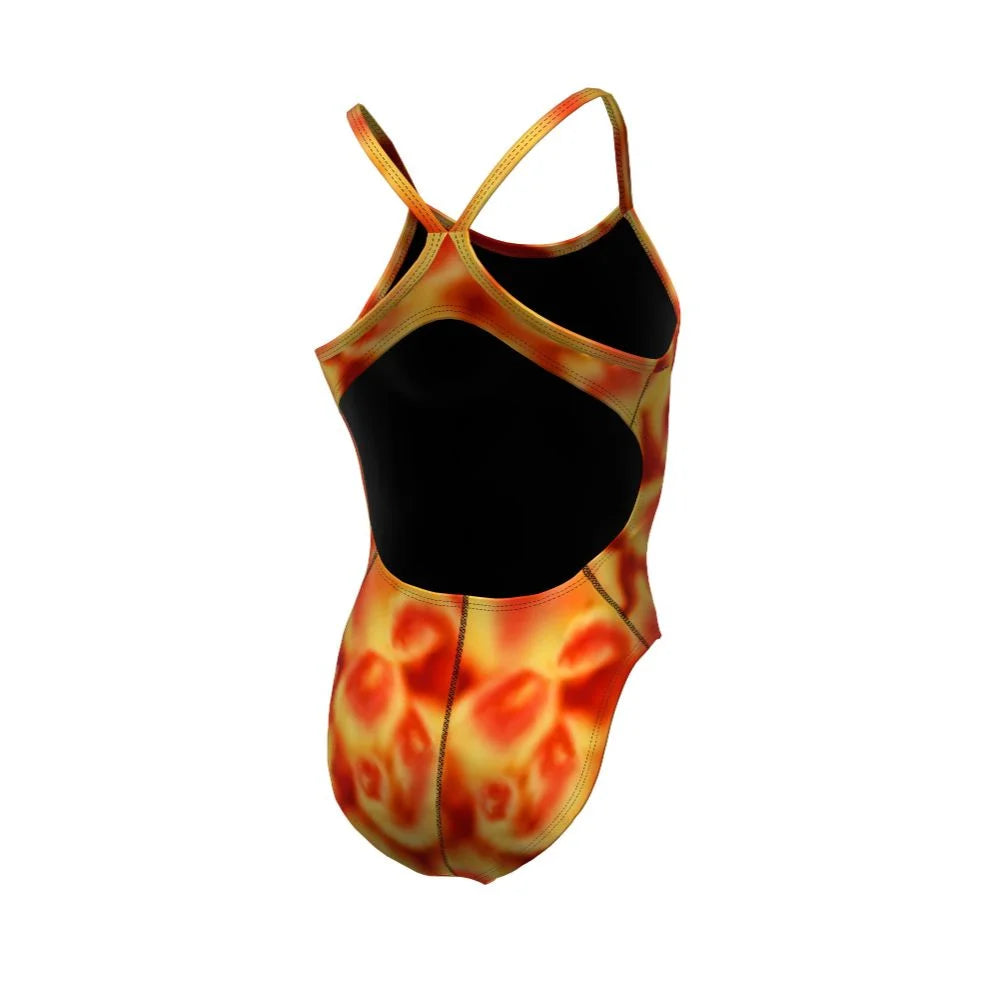 Nike Swim Women's HydraStrong Digi Haze Racerback One Piece