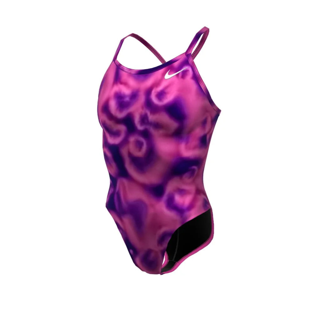Nike Swim Women's HydraStrong Digi Haze Racerback One Piece