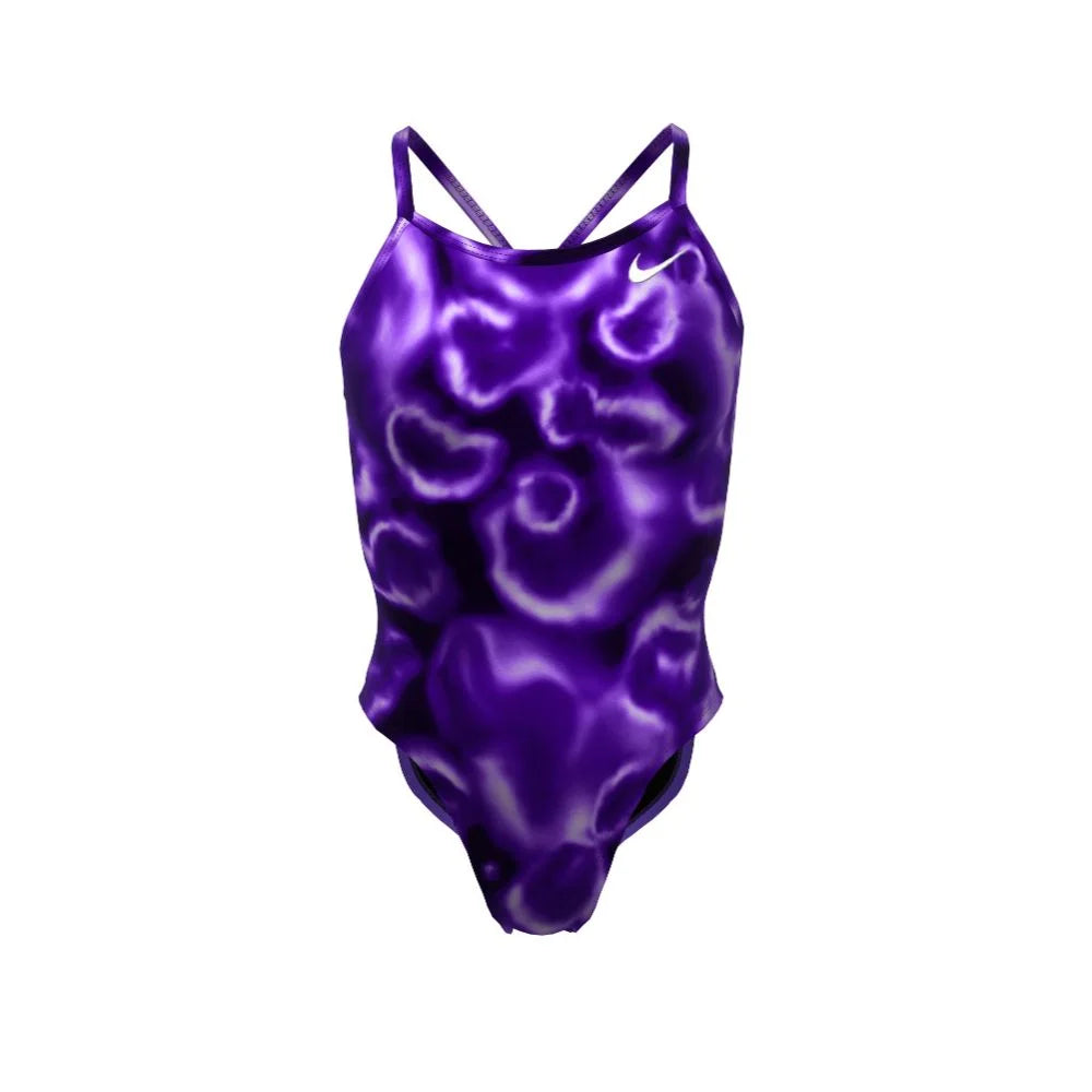 Nike Swim Women's HydraStrong Digi Haze Racerback One Piece