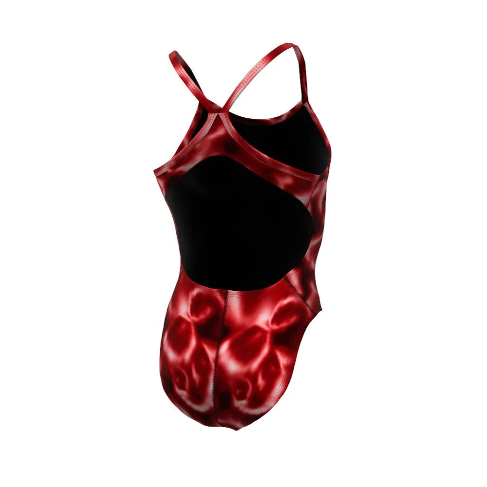 Nike Swim Women's HydraStrong Digi Haze Racerback One Piece