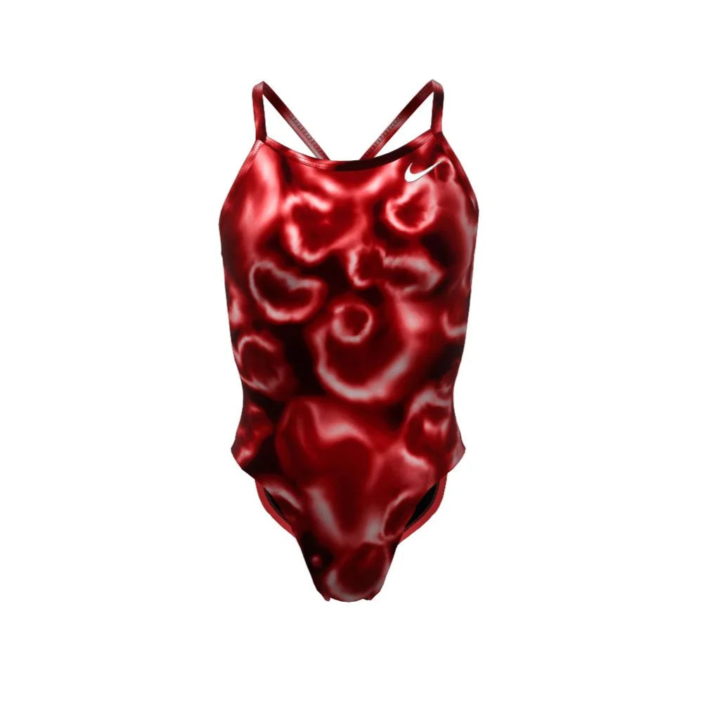 Nike Swim Women's HydraStrong Digi Haze Racerback One Piece