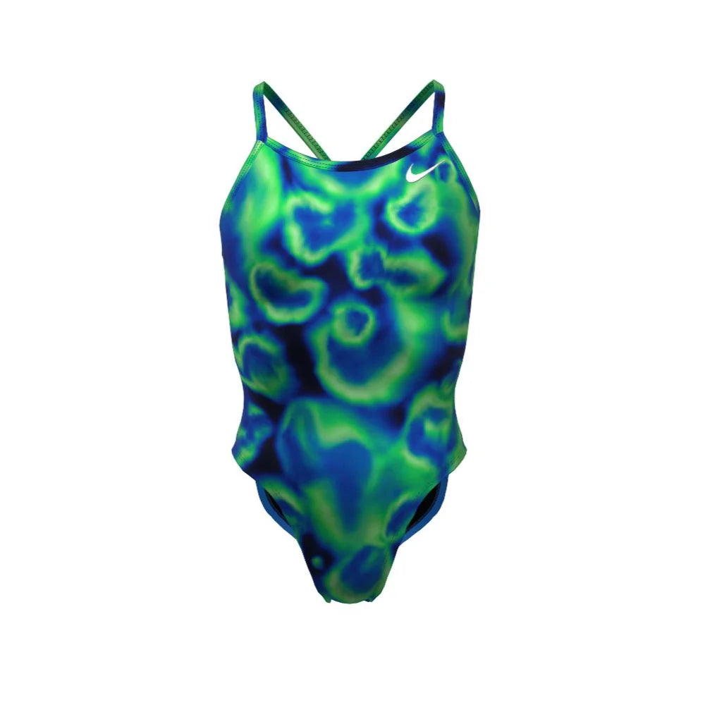 Nike Swim Women's HydraStrong Digi Haze Racerback One Piece