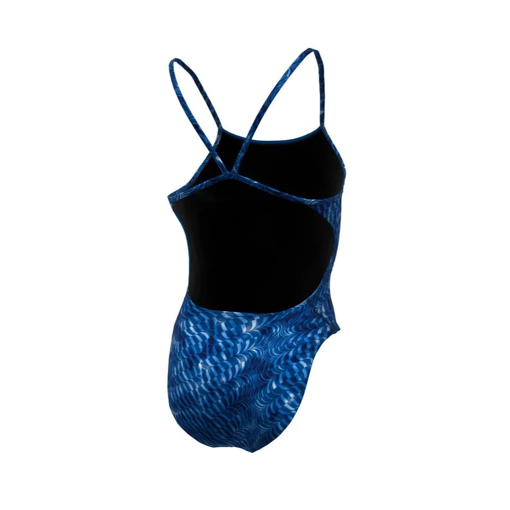 Nike Swim Women's HydraStrong Pool Lanes Cutout One Piece