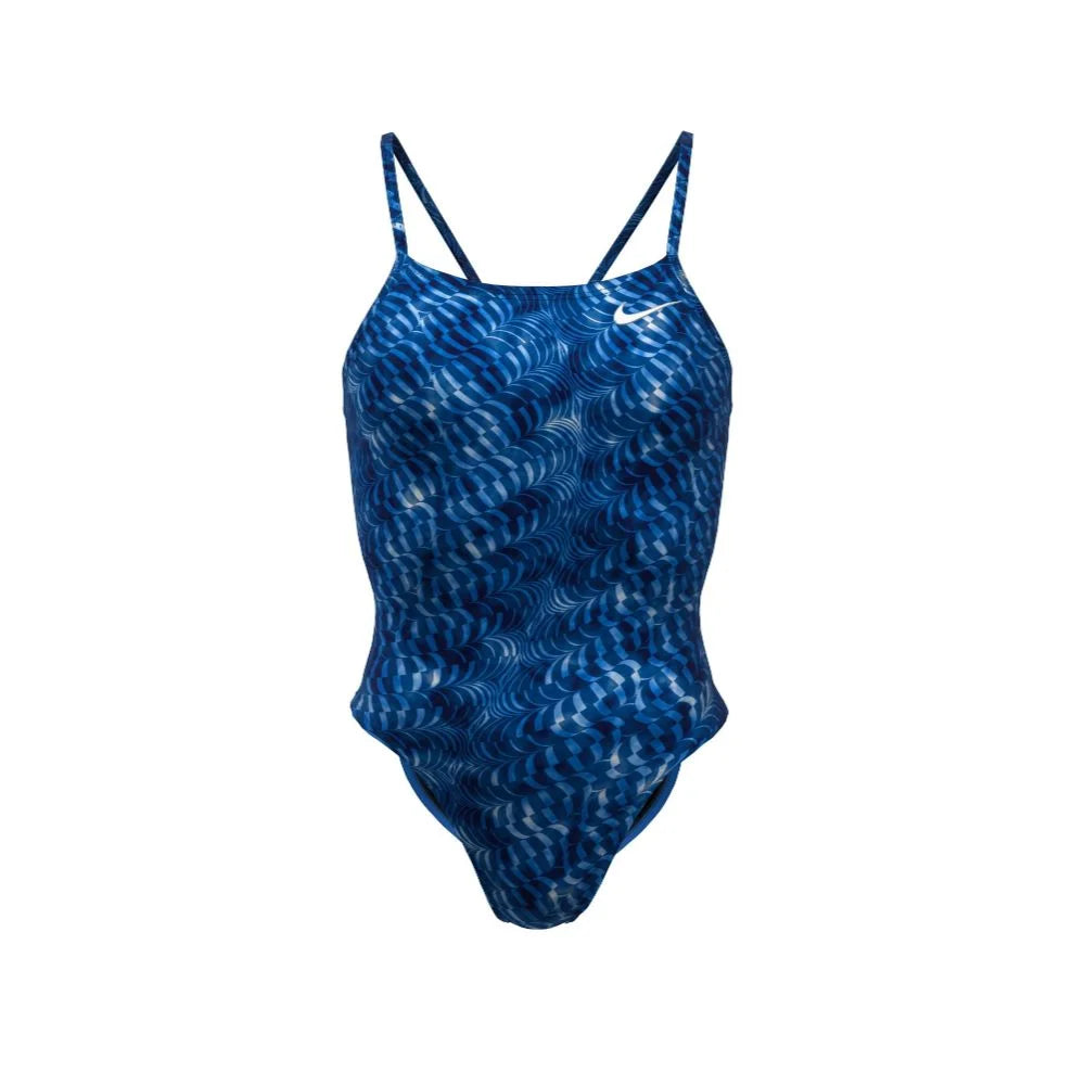 Nike Swim Women's HydraStrong Pool Lanes Cutout One Piece