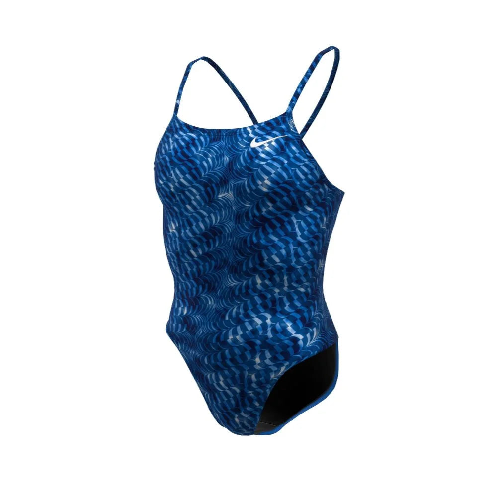 Nike Swim Women's HydraStrong Pool Lanes Cutout One Piece
