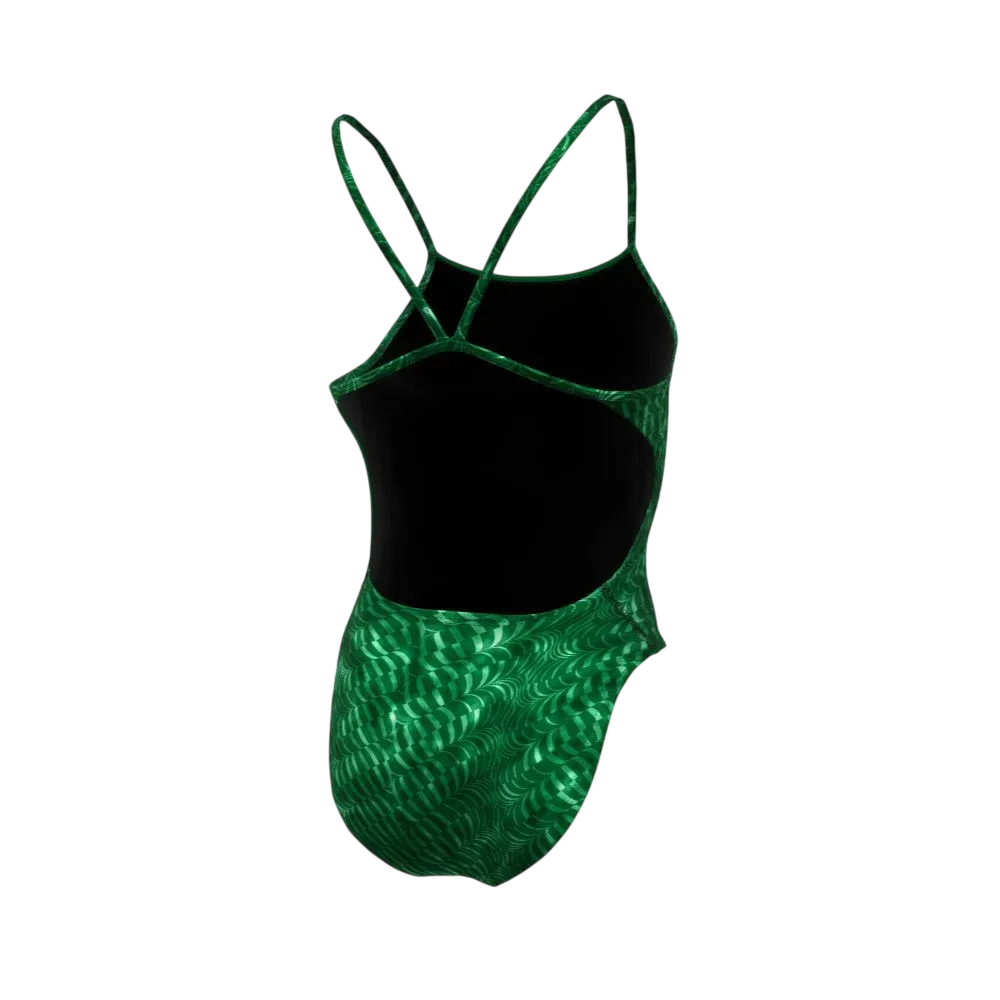 Nike Swim Women's HydraStrong Pool Lanes Cutout One Piece