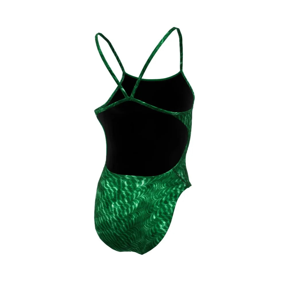 Nike Swim Women's HydraStrong Pool Lanes Cutout One Piece