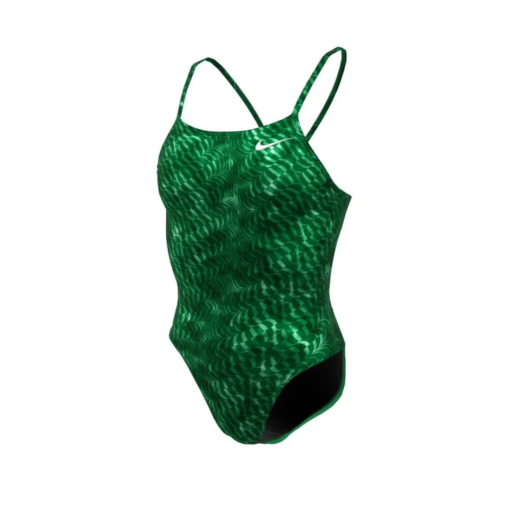 Nike Swim Women's HydraStrong Pool Lanes Cutout One Piece