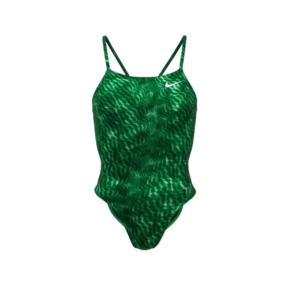 Nike Swim Women's HydraStrong Pool Lanes Cutout One Piece