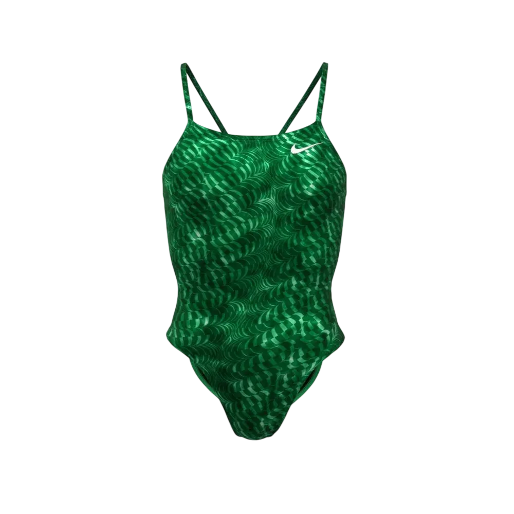 Nike Swim Women's HydraStrong Pool Lanes Cutout One Piece