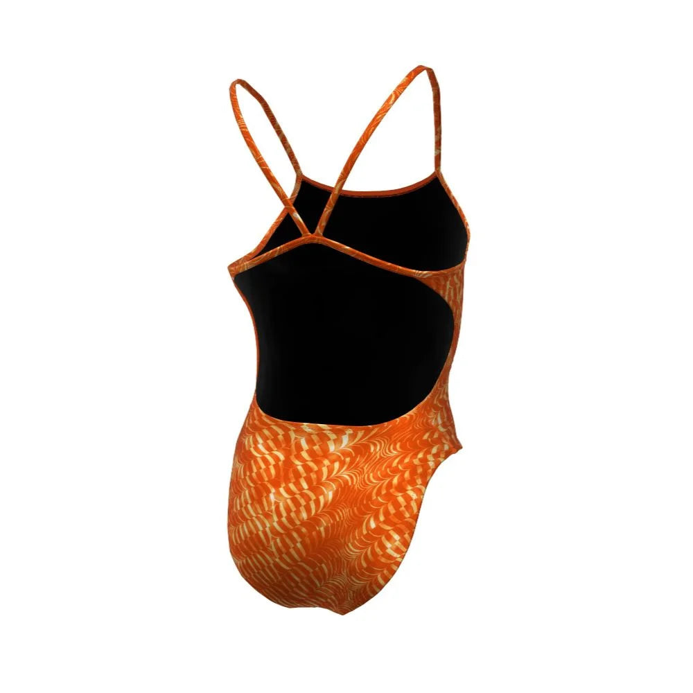 Nike Swim Women's HydraStrong Pool Lanes Cutout One Piece