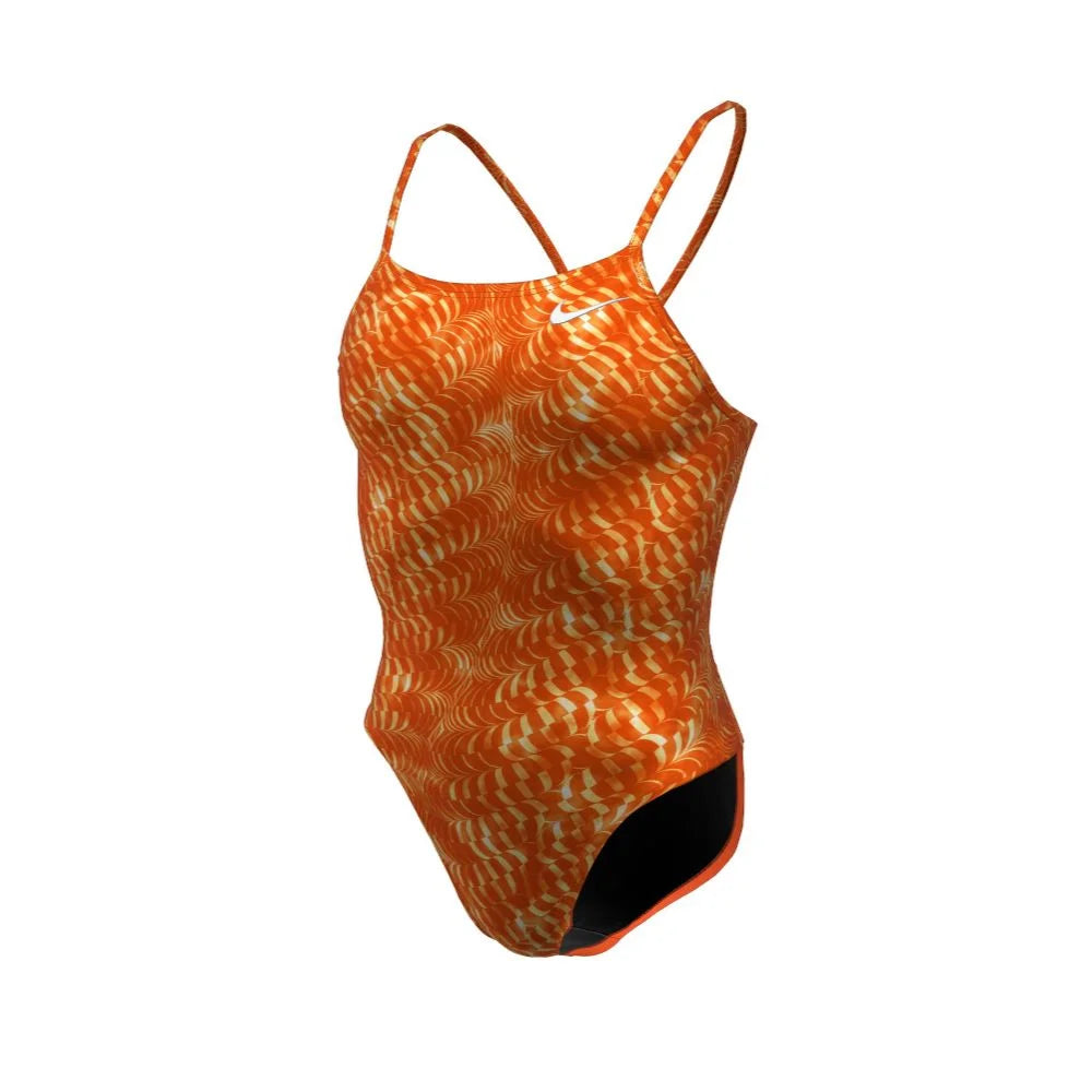 Nike Swim Women's HydraStrong Pool Lanes Cutout One Piece