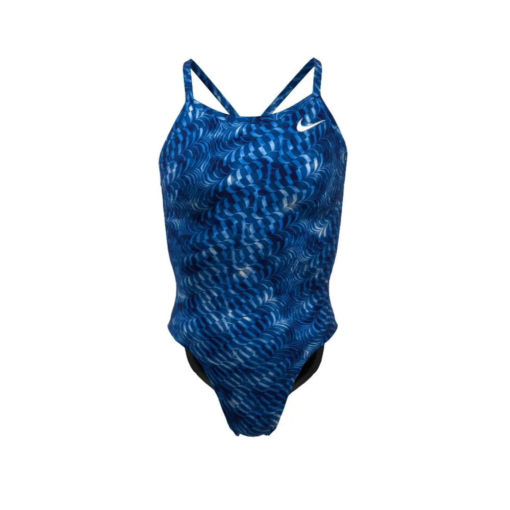 Nike Swim Women's HydraStrong Pool Lanes Racerback One Piece