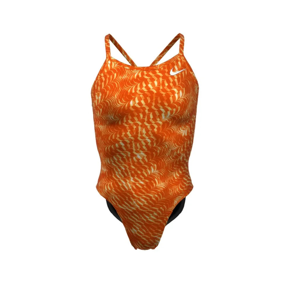 Nike Swim Women's HydraStrong Pool Lanes Racerback One Piece