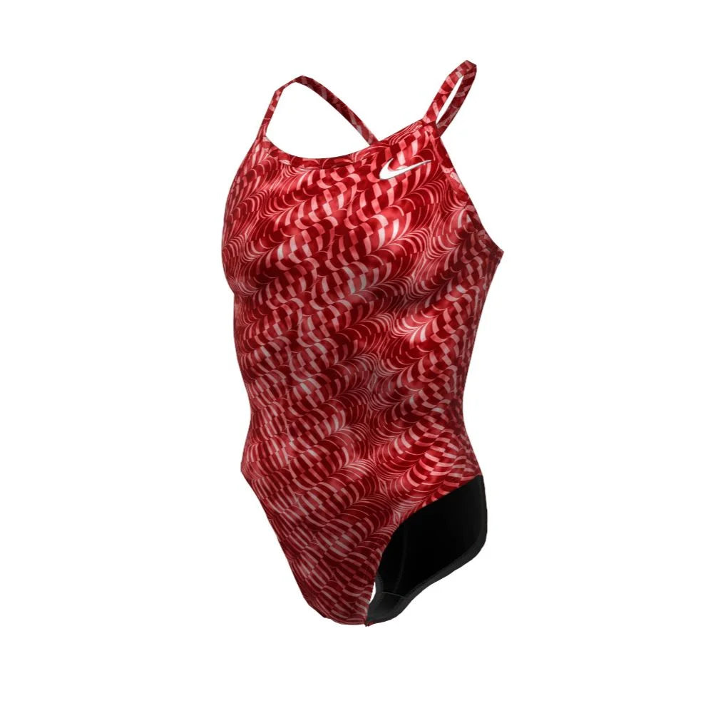 Nike Swim Women's HydraStrong Pool Lanes Racerback One Piece