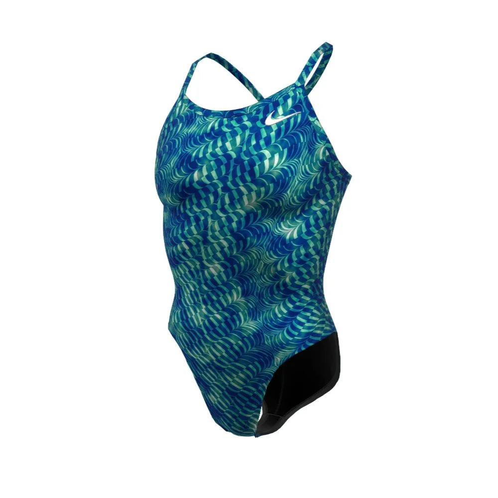 Nike Swim Women's HydraStrong Pool Lanes Racerback One Piece