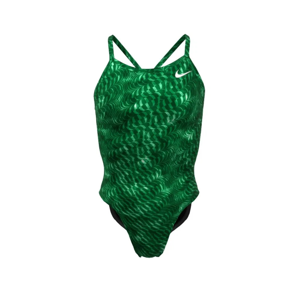 Nike Swim Women's HydraStrong Pool Lanes Racerback One Piece