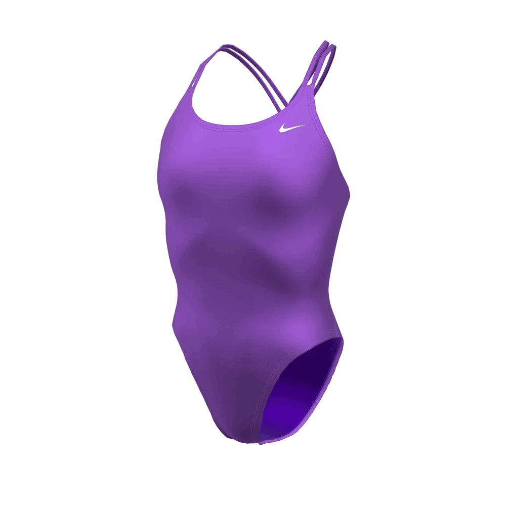 Nike Swim Women's HydraStrong Solid Spiderback One Piece