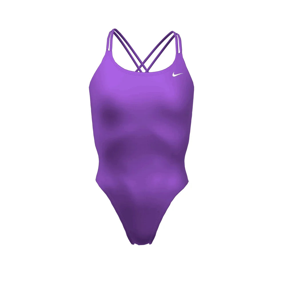 Nike Swim Women's HydraStrong Solid Spiderback One Piece
