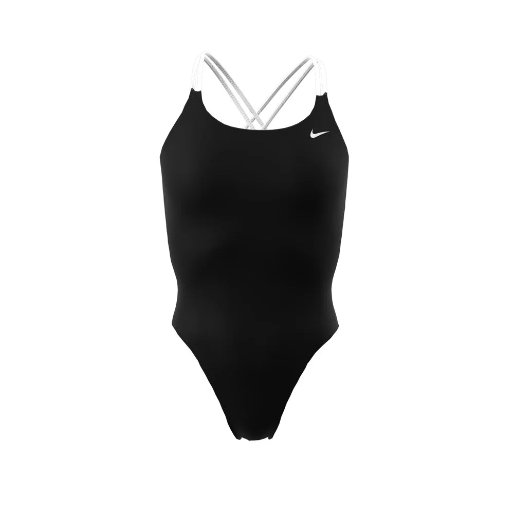 Nike Swim Women's HydraStrong Solid Spiderback One Piece