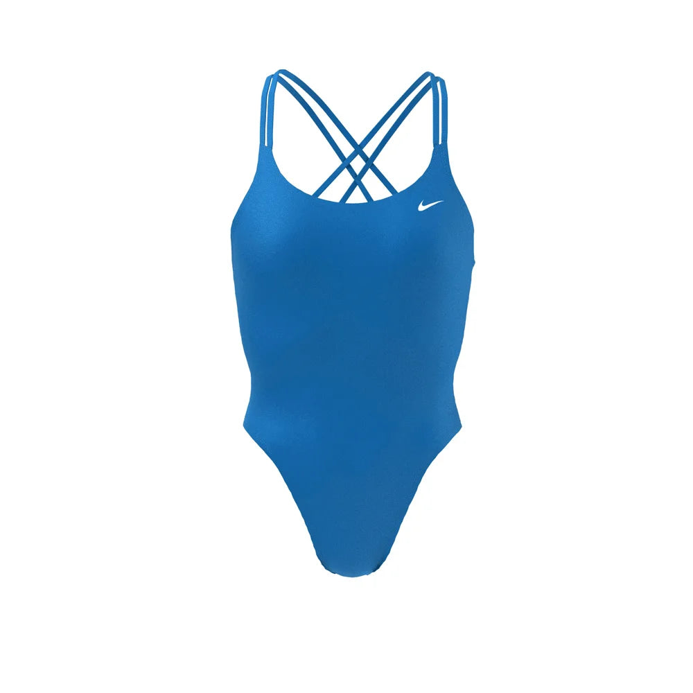Nike Swim Women's HydraStrong Solid Spiderback One Piece