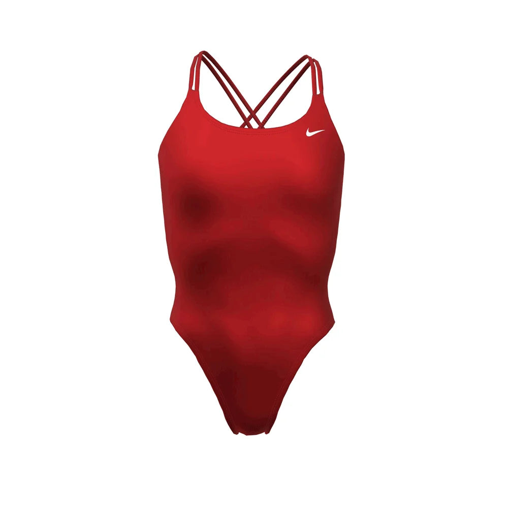 Nike Swim Women's HydraStrong Solid Spiderback One Piece
