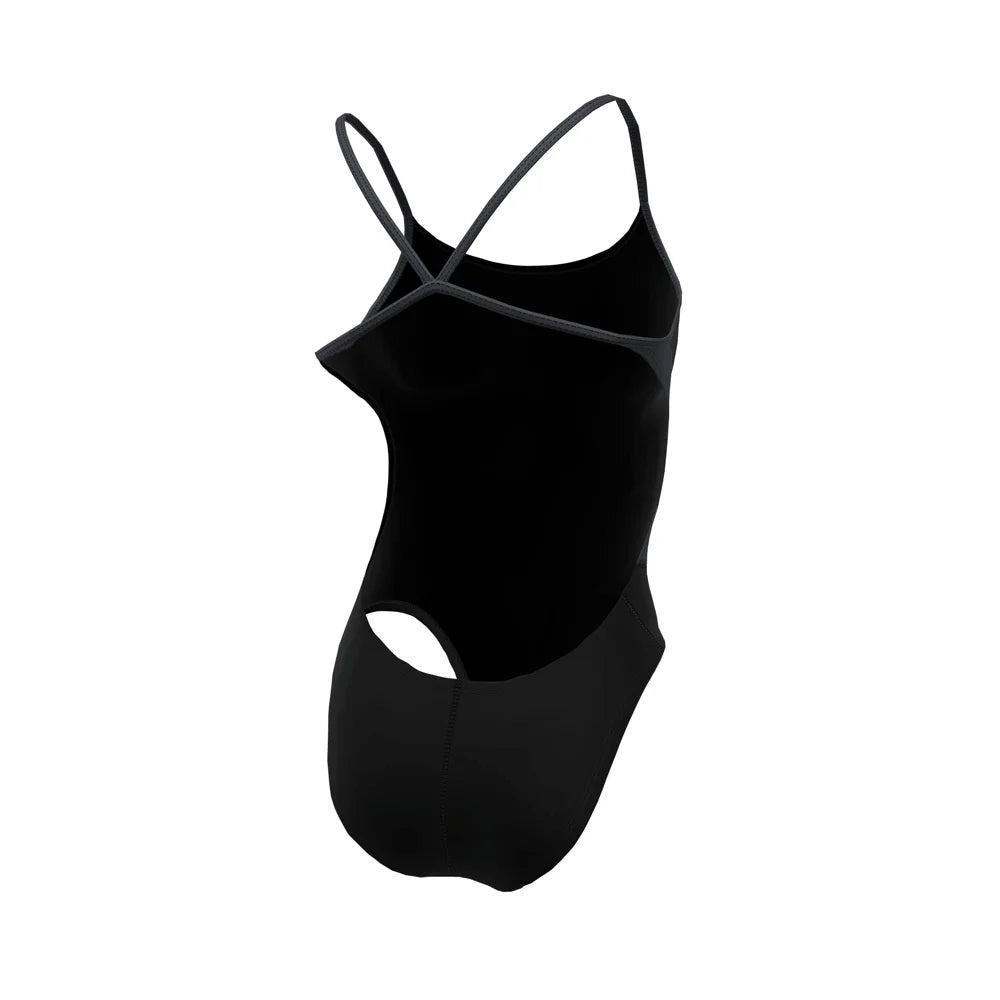 Nike Swim Women's HydraStrong Vex Colorblock Cutout One Piece