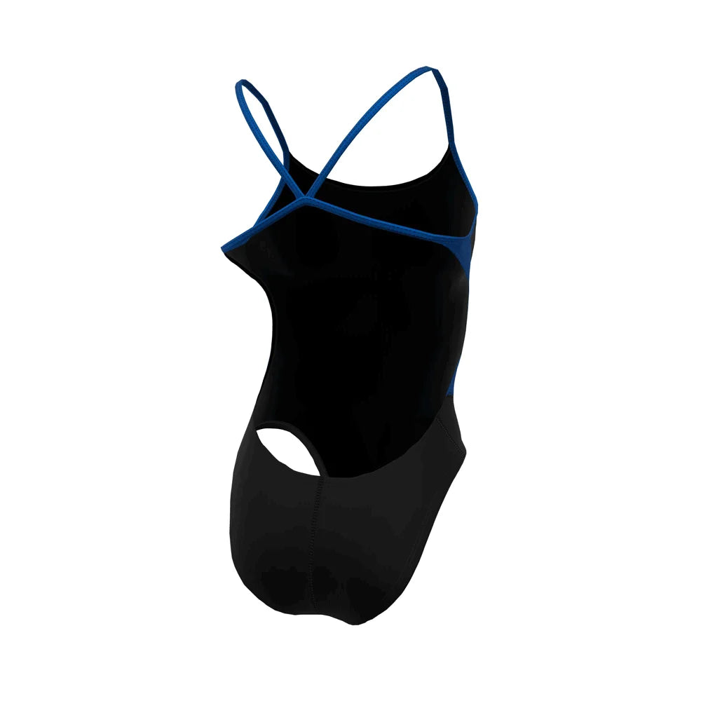 Nike Swim Women's HydraStrong Vex Colorblock Cutout One Piece