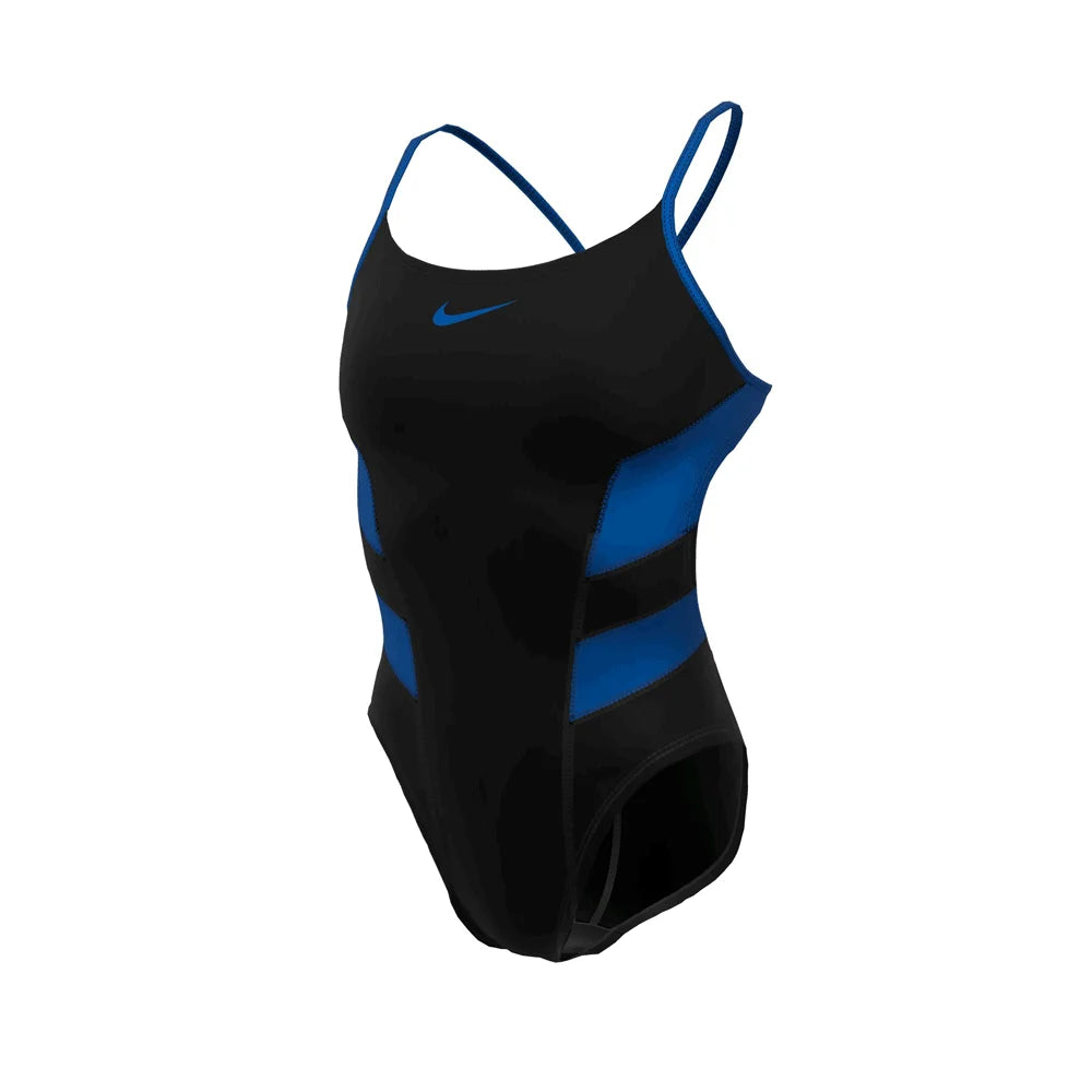 Nike Swim Women's HydraStrong Vex Colorblock Cutout One Piece