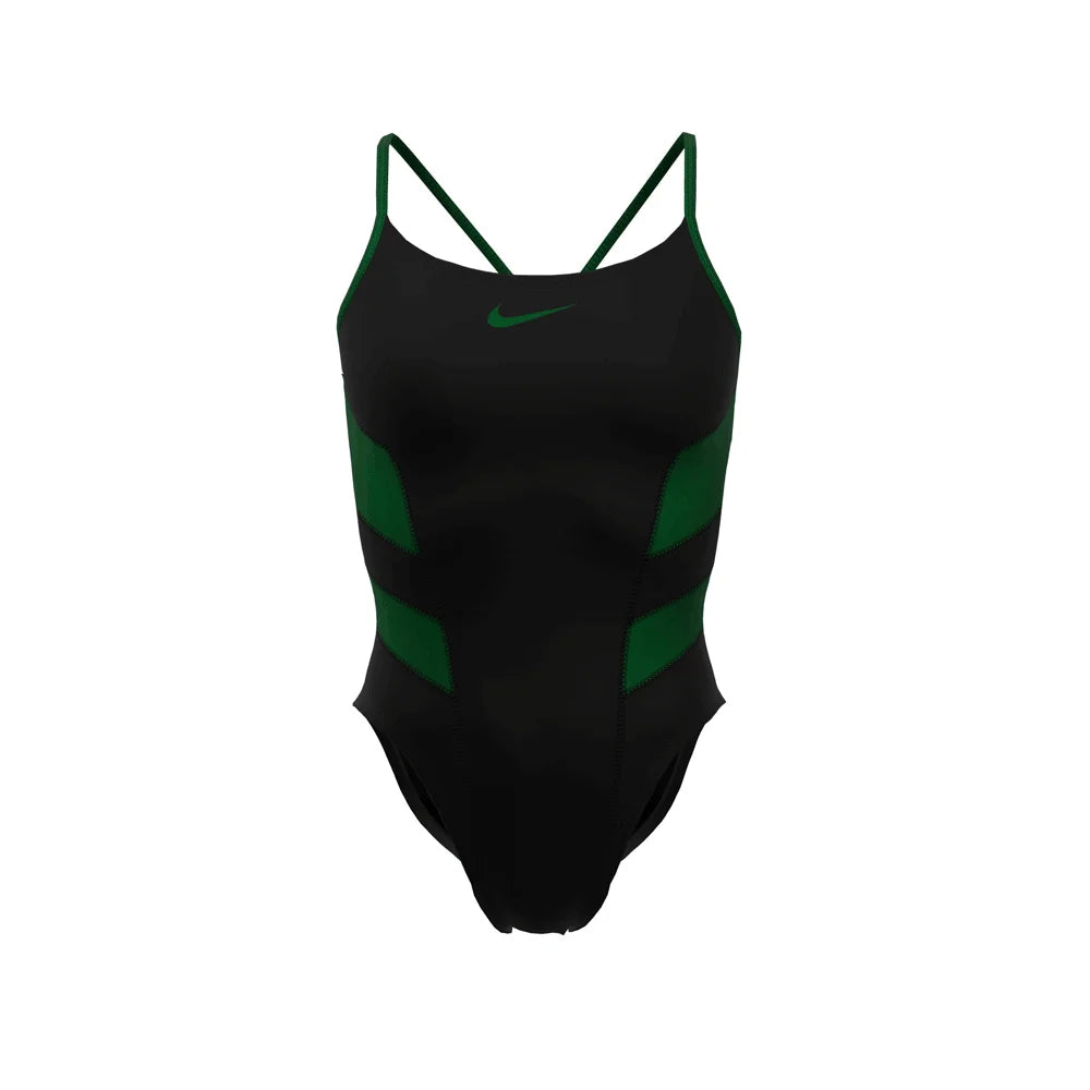 Nike Swim Women's HydraStrong Vex Colorblock Cutout One Piece