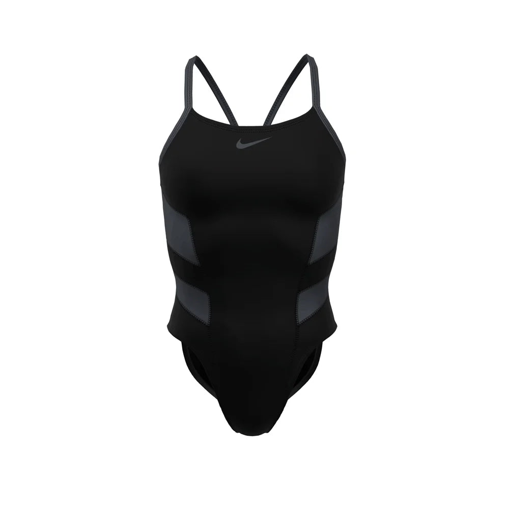 Nike Swim Women's HydraStrong Vex Colorblock Racerback One Piece