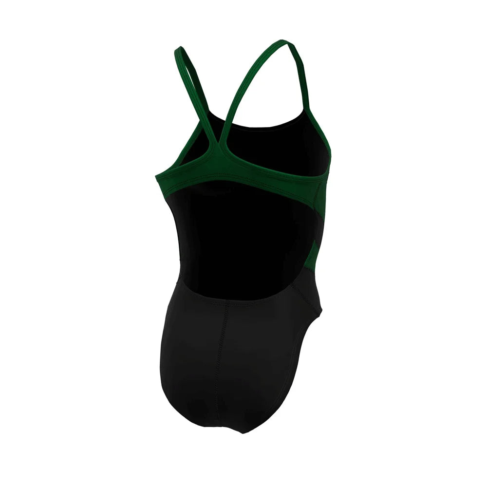 Nike Swim Women's HydraStrong Vex Colorblock Racerback One Piece