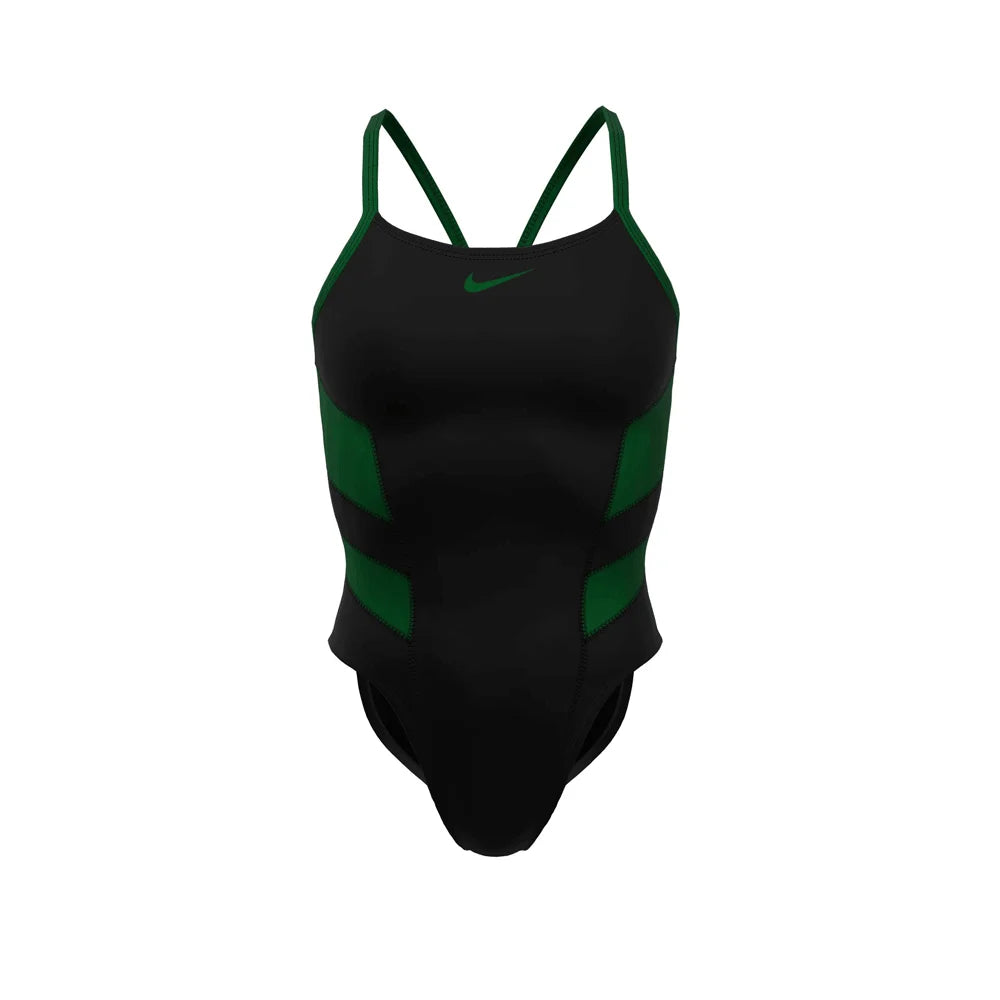 Nike Swim Women's HydraStrong Vex Colorblock Racerback One Piece