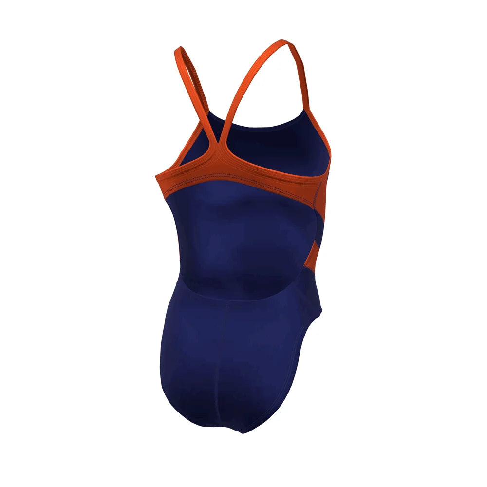 Nike Swim Women's HydraStrong Vex Colorblock Racerback One Piece