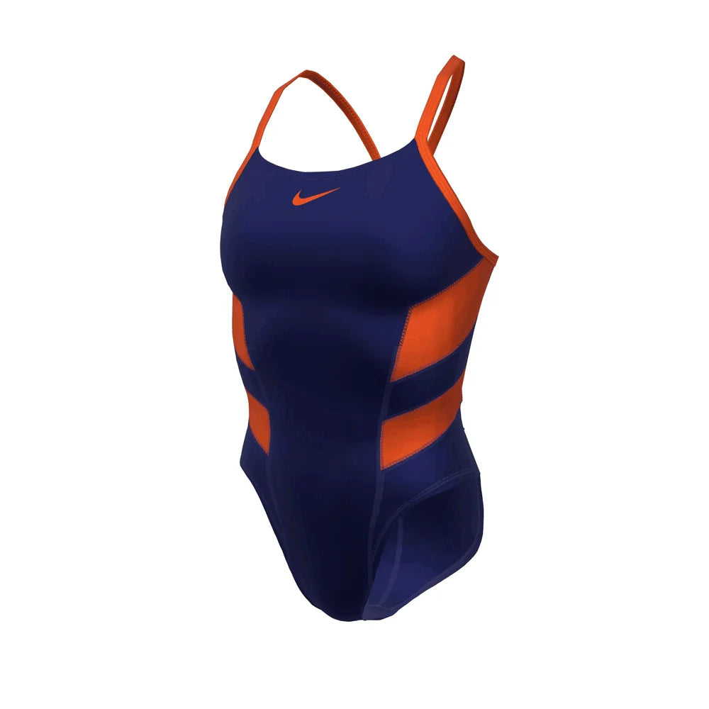 Nike Swim Women's HydraStrong Vex Colorblock Racerback One Piece
