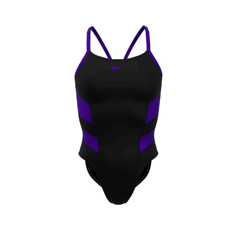Nike Swim Women's HydraStrong Vex Colorblock Racerback One Piece