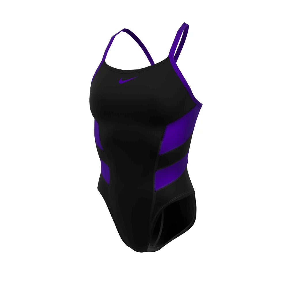 Nike Swim Women's HydraStrong Vex Colorblock Racerback One Piece