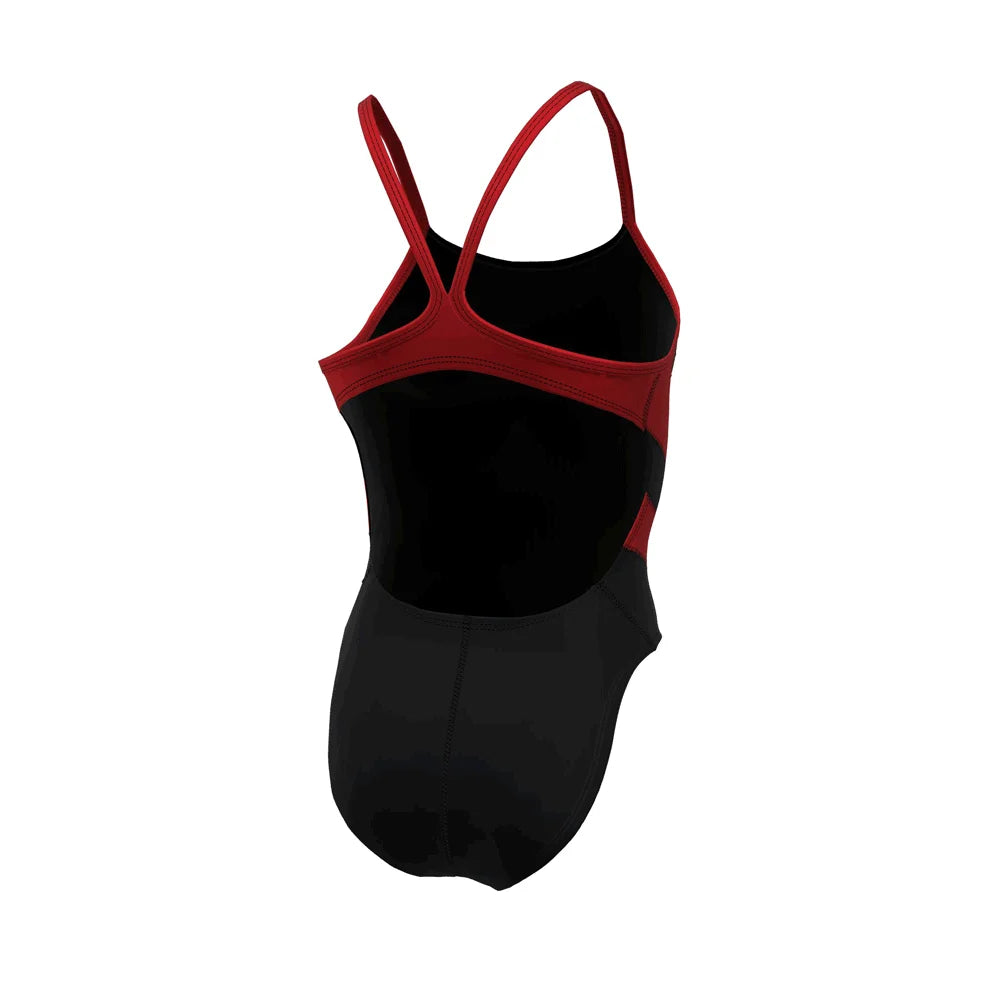Nike Swim Women's HydraStrong Vex Colorblock Racerback One Piece