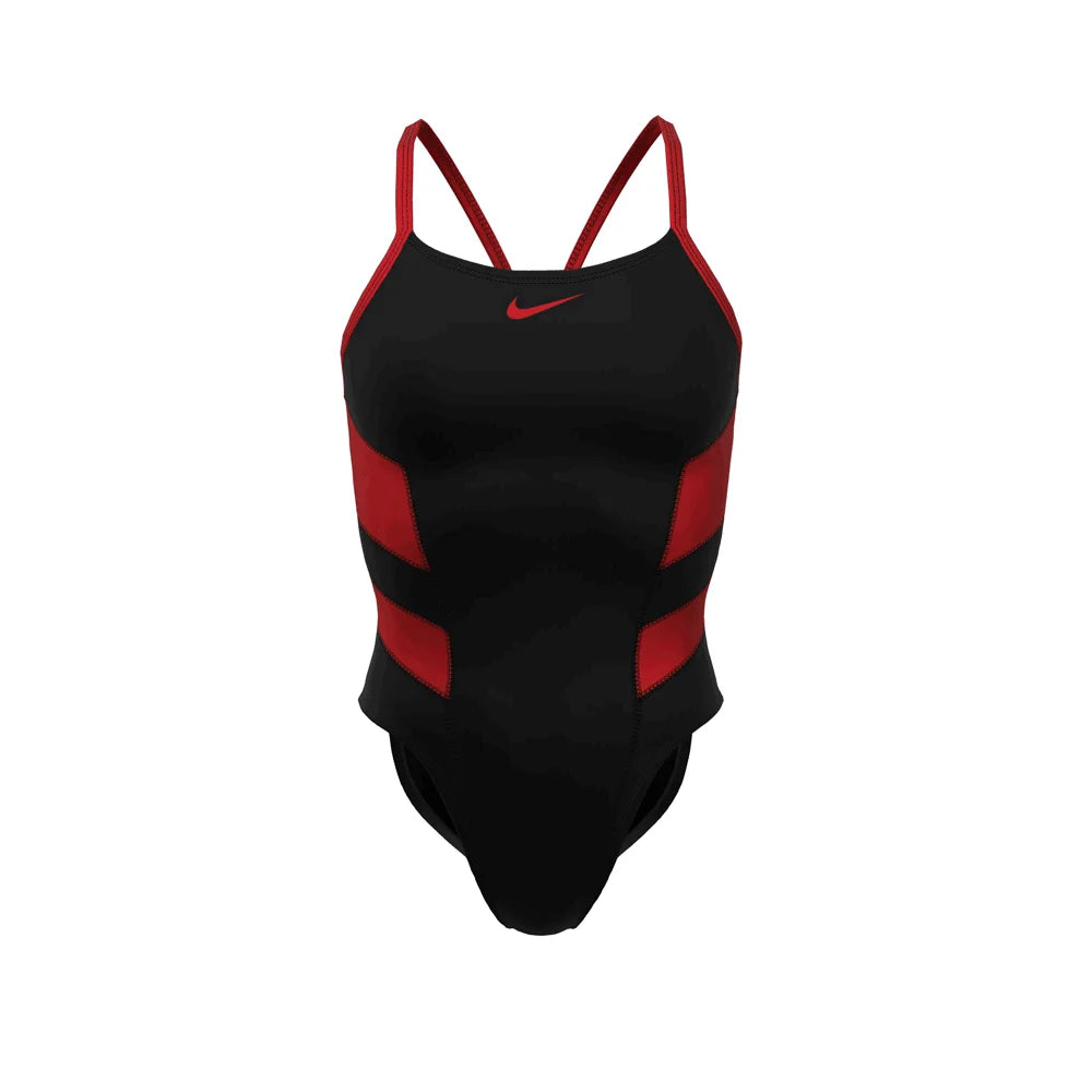Nike Swim Women's HydraStrong Vex Colorblock Racerback One Piece