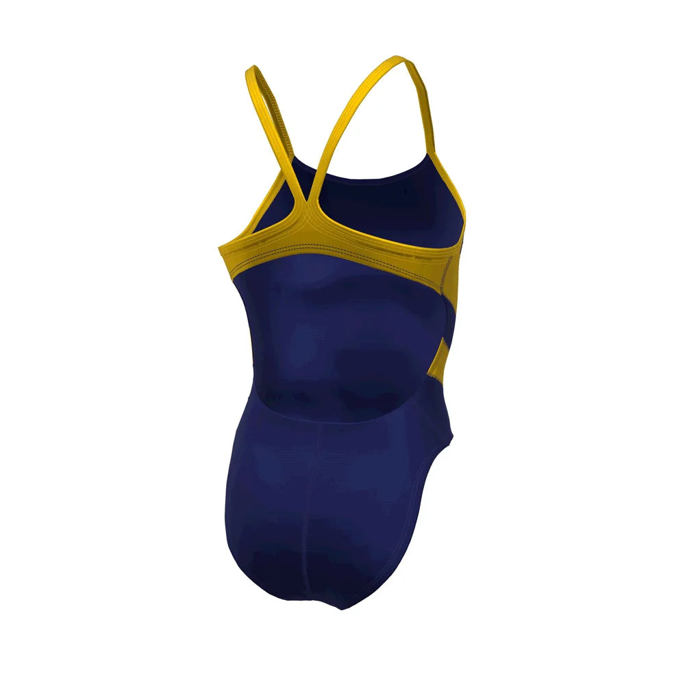 Nike Swim Women's HydraStrong Vex Colorblock Racerback One Piece