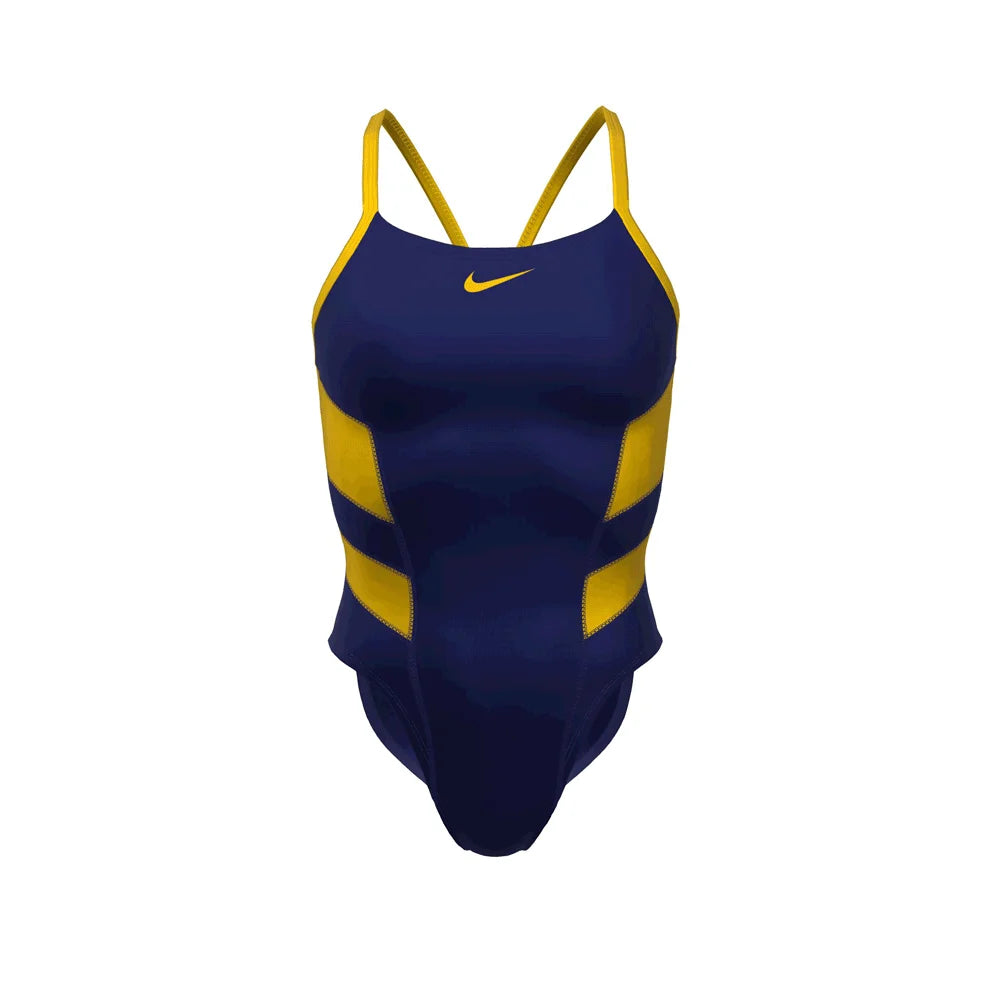 Nike Swim Women's HydraStrong Vex Colorblock Racerback One Piece