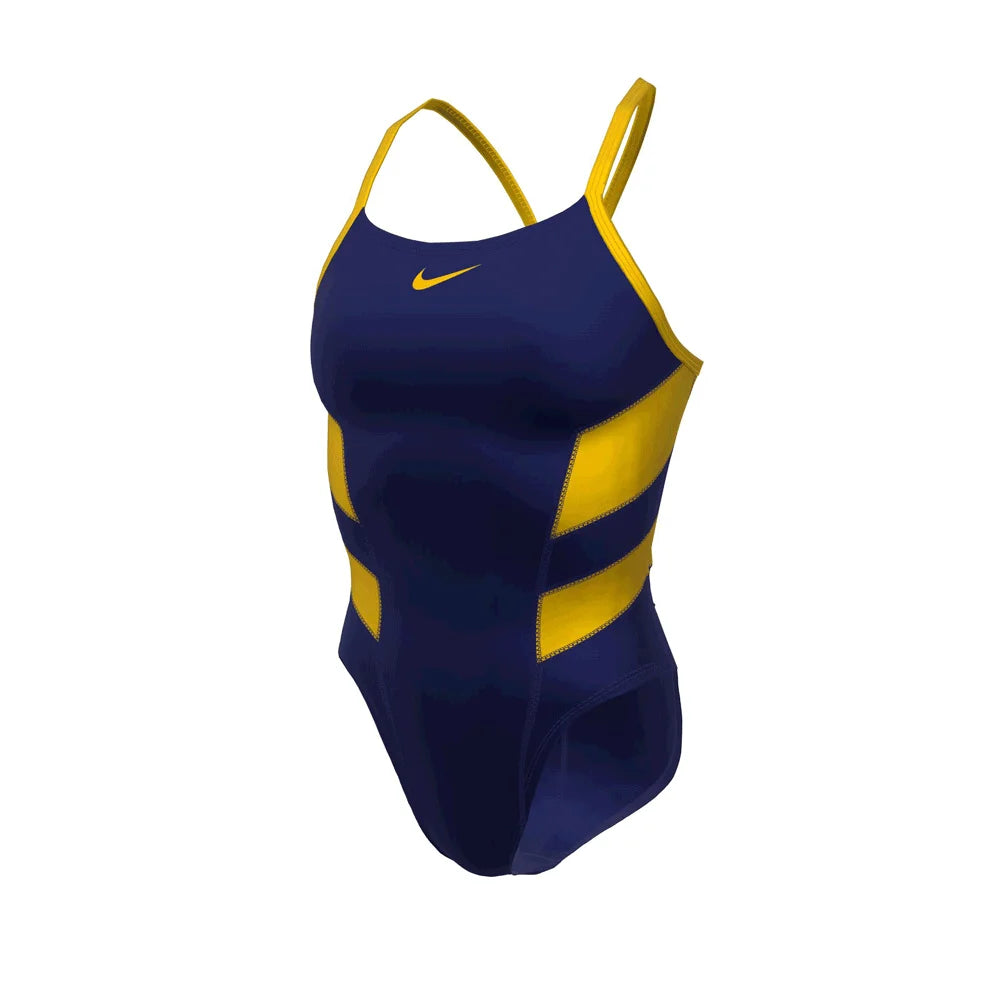 Nike Swim Women's HydraStrong Vex Colorblock Racerback One Piece