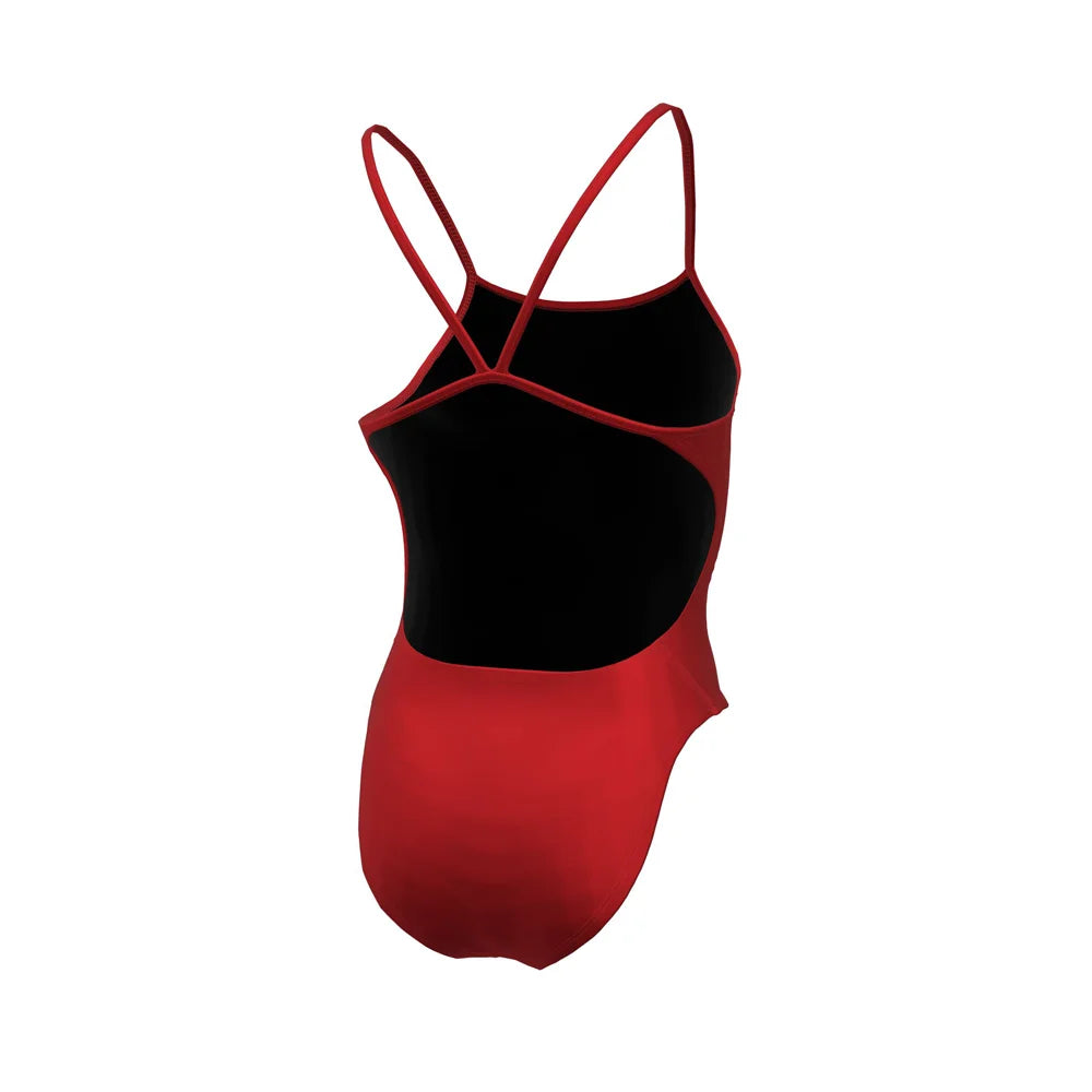 Nike Swim Women's HydraStrong Solid Cutout One Piece