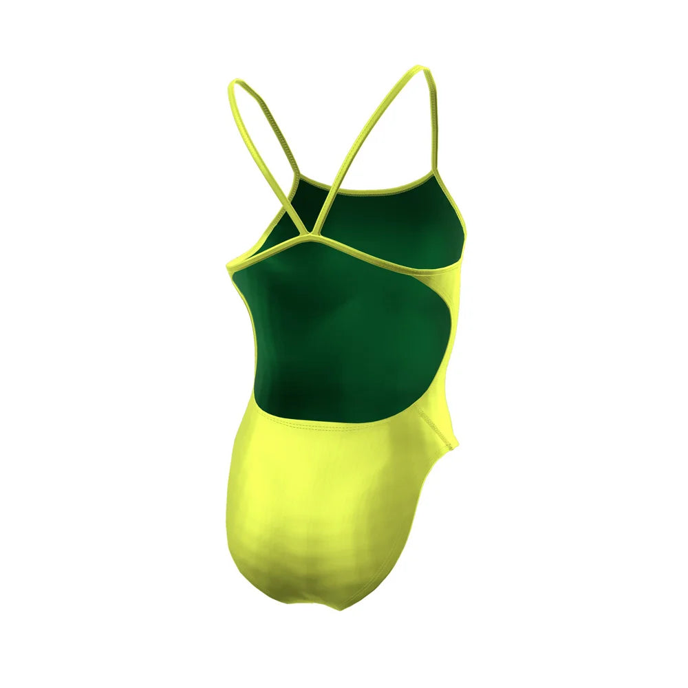 Nike Swim Women's HydraStrong Solid Cutout One Piece