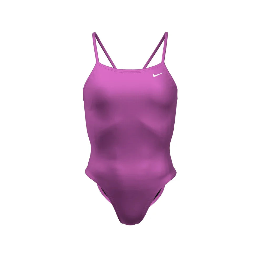 Nike Swim Women's HydraStrong Solid Cutout One Piece