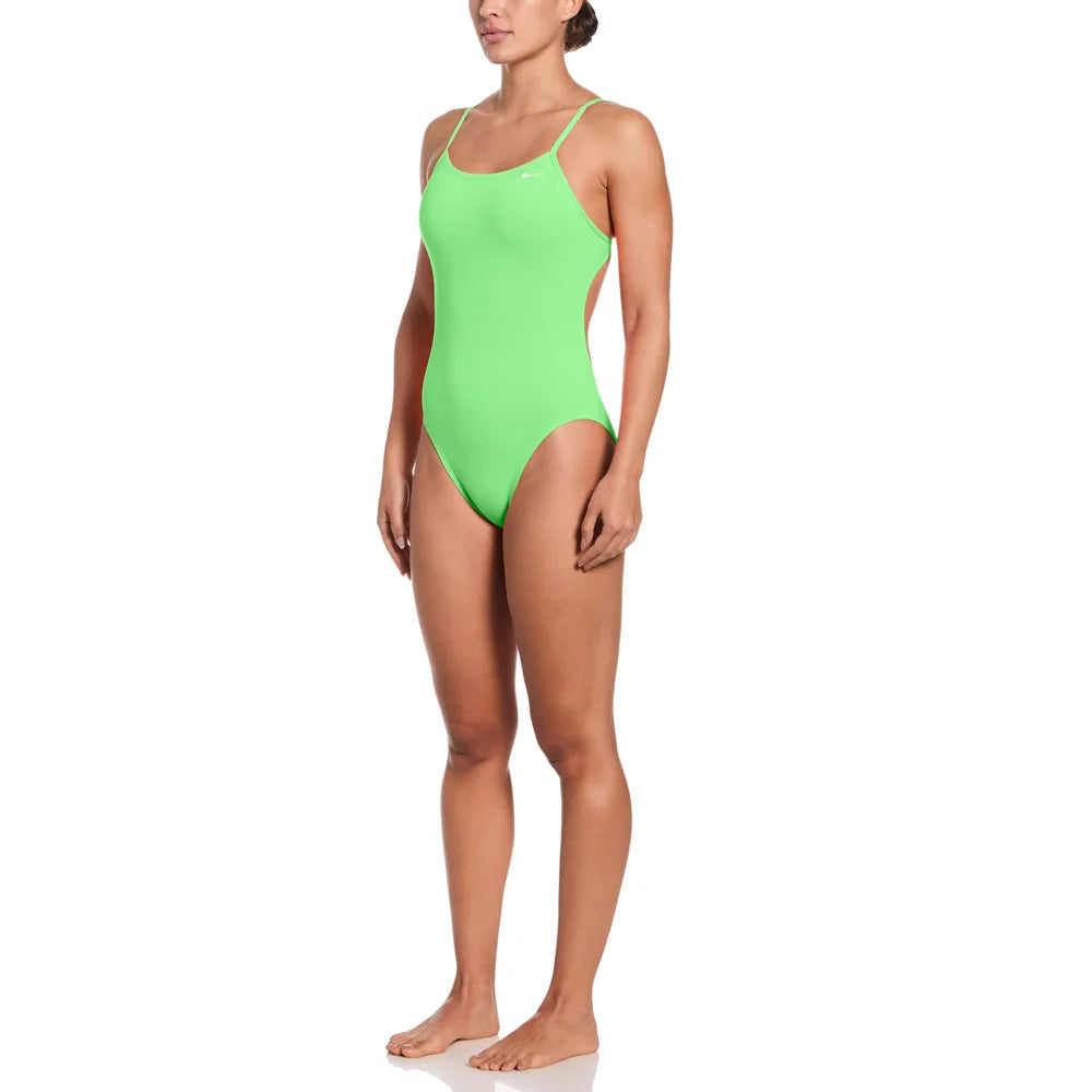 Nike Swim Women's HydraStrong Solid Cutout One Piece